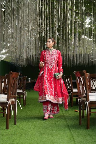 Summiyya Patni in Aarohi Anarkali with Palazzo Set - The Grand Trunk