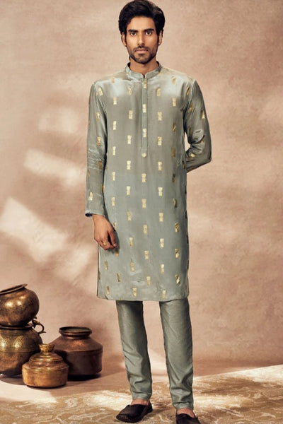 Grey Timber Tribe Kurta