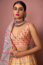 Load image into Gallery viewer, ORANGE LEHENGA SET - The Grand Trunk