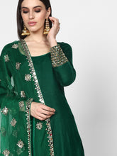 Load image into Gallery viewer, Abhinav Mishra  Green Sharara Set - The Grand Trunk