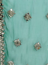 Load image into Gallery viewer, Abhinav Mishra  Green Sharara Set - The Grand Trunk