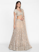 Load image into Gallery viewer, Abhinav Mishra Blush  Lehenga Set - The Grand Trunk
