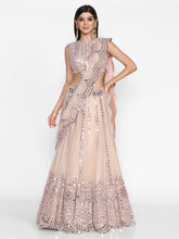 Load image into Gallery viewer, Abhinav Mishra Light Lilac  Lehenga Set - The Grand Trunk