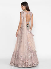 Load image into Gallery viewer, Abhinav Mishra Light Lilac  Lehenga Set - The Grand Trunk