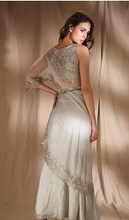 Load image into Gallery viewer, Astha Narang Powder Blue Sari - The Grand Trunk