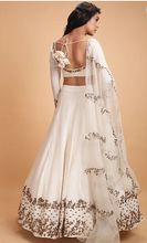 Load image into Gallery viewer, Astha Narang White silk Lehenga - The Grand Trunk