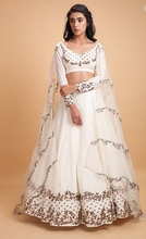 Load image into Gallery viewer, Astha Narang White silk Lehenga - The Grand Trunk