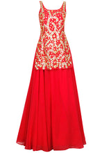 Load image into Gallery viewer, Magenta lengha set - The Grand Trunk