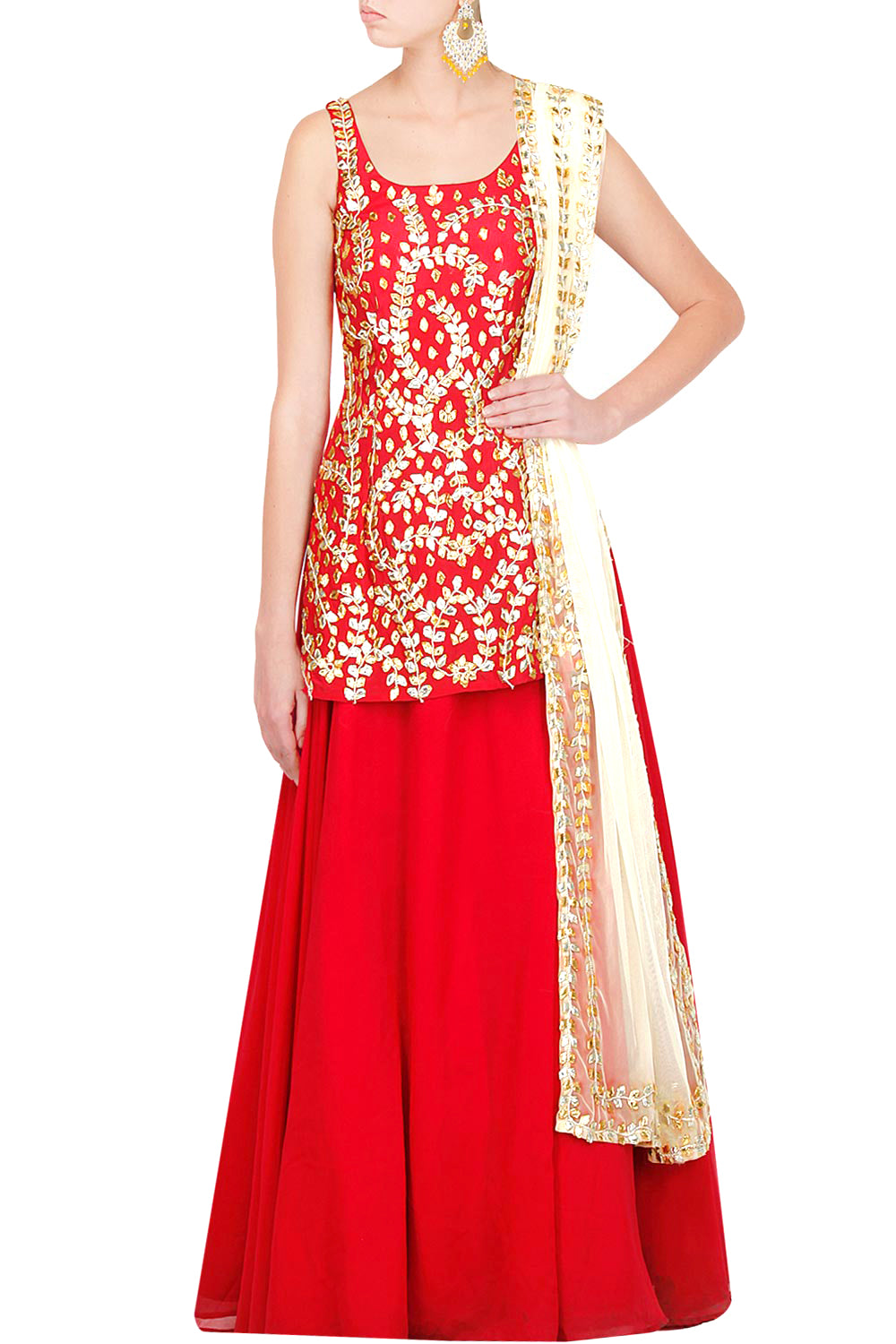 Magenta lengha set - The Grand Trunk