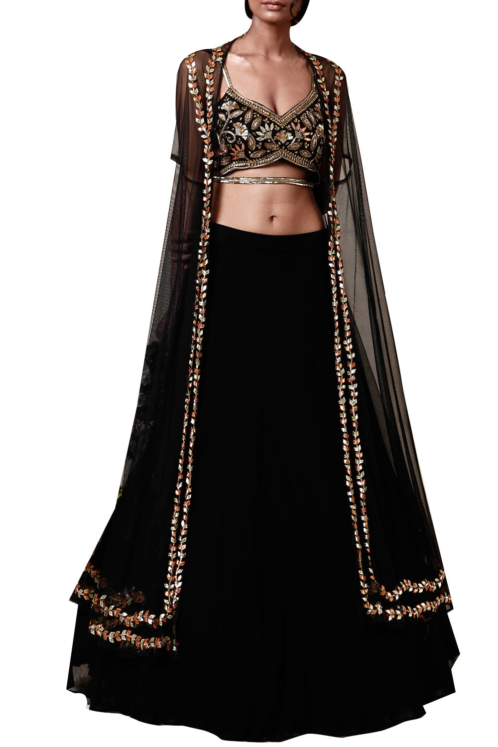 Black  cape set - The Grand Trunk