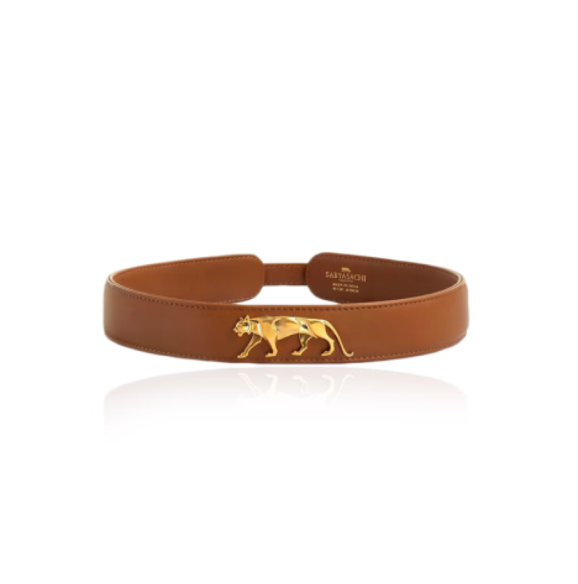 Sabyasachi Mustard Tan  Bengal tiger belt - The Grand Trunk