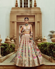 Load image into Gallery viewer, Mayyur Girotra- Ivory Lehenga Set - The Grand Trunk