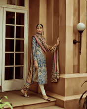 Load image into Gallery viewer, Mayyur Girotra - Blue kurta set - The Grand Trunk