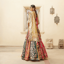 Load image into Gallery viewer, Mayyur Girotra - silk multipannel lehenga set - The Grand Trunk