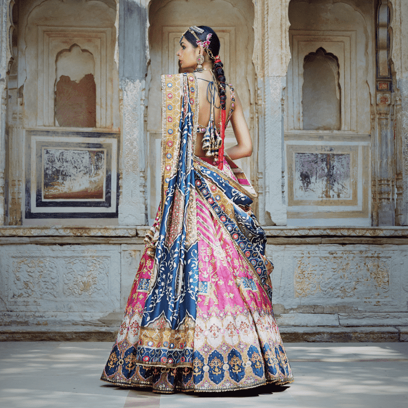 Mayyur Girotra - Hot Pink lehenga set - The Grand Trunk