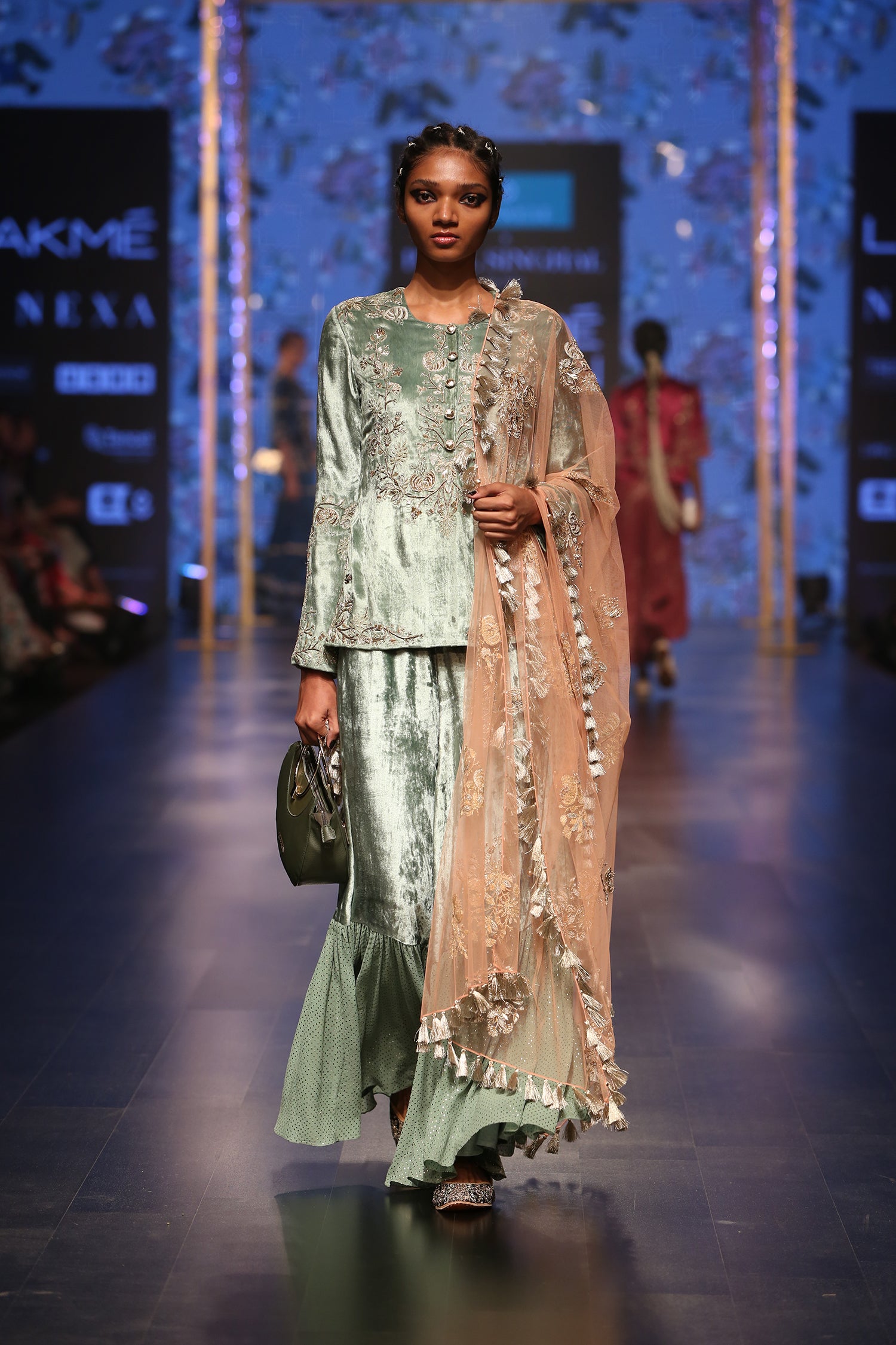 Payal Singhal Nasrin Palazzo Set - The Grand Trunk