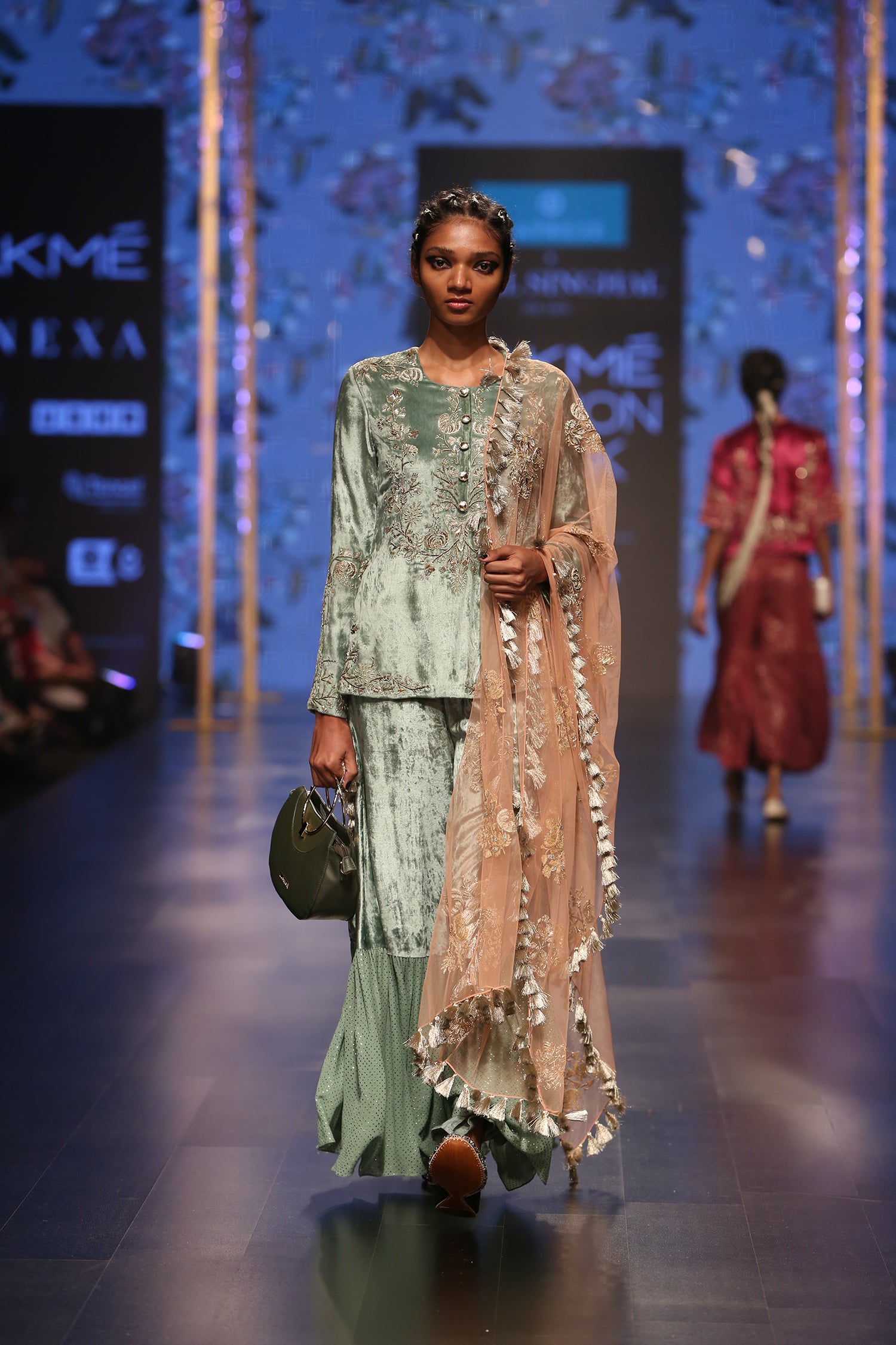 Payal Singhal Nasrin Palazzo Set - The Grand Trunk