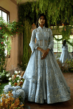 Load image into Gallery viewer, Renu Tandon - Aqua Jacket Lehenga Set - The Grand Trunk