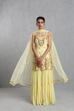 Load image into Gallery viewer, Yellow Sharara Set - The Grand Trunk